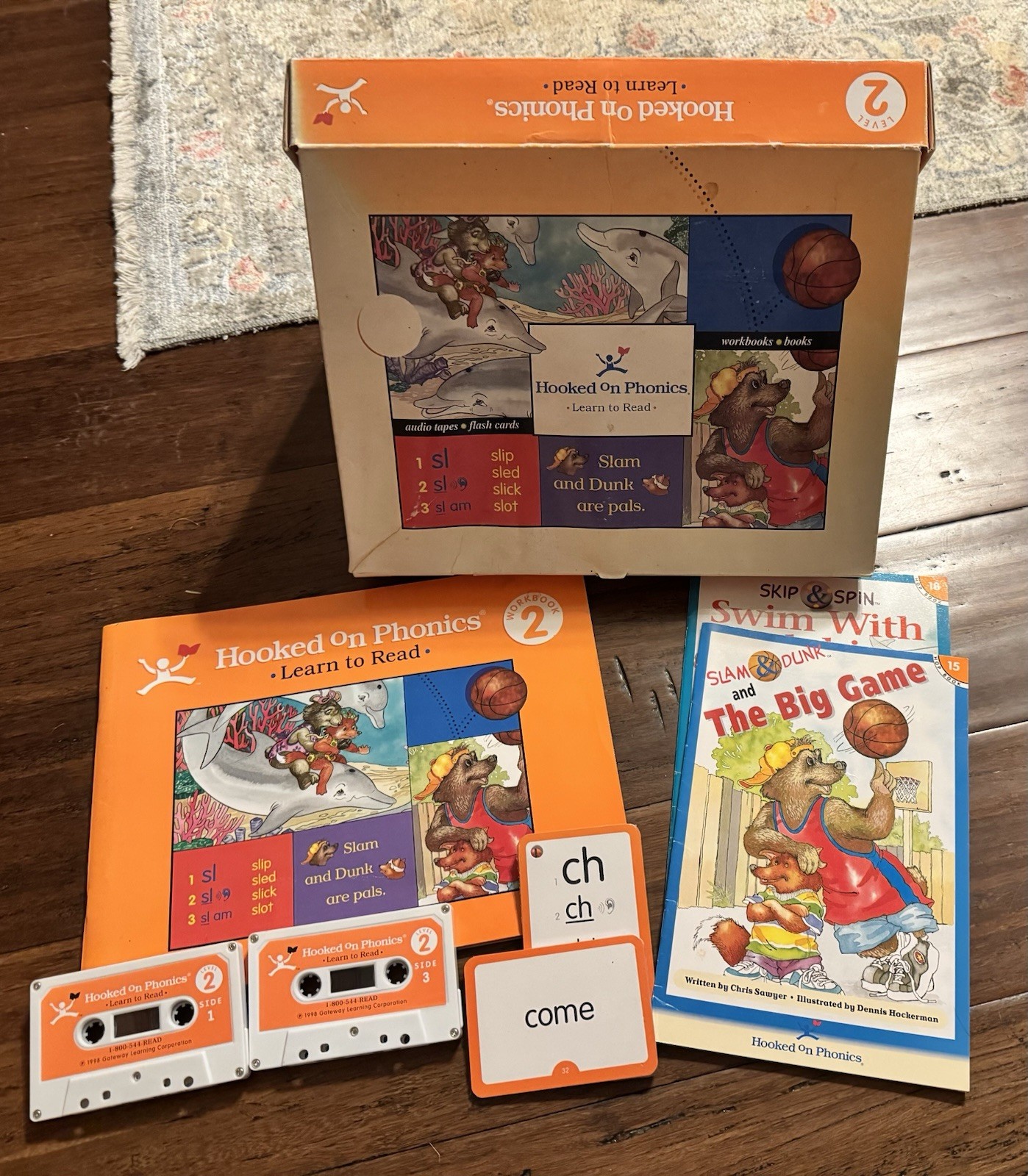 HOOKED ON PHONICS Beginning Reading And Levels 2 3 4 5 Used