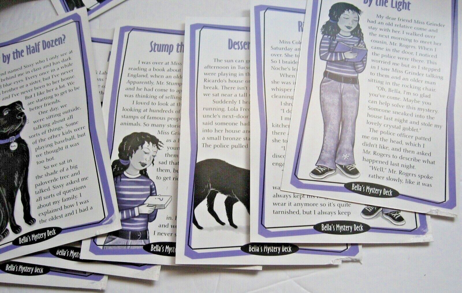 Bella’s Mystery Deck 1997 MindWare Ages 10+ 52 Cards and Mirror Card