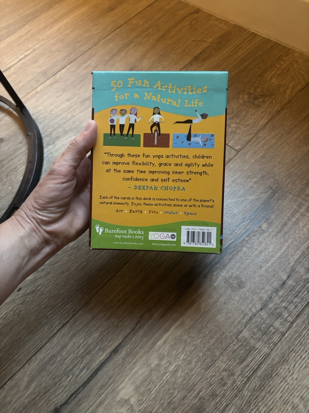 Barefoot Books Yoga Activity Cards for Kids & Mindful Kids Activity Card Set