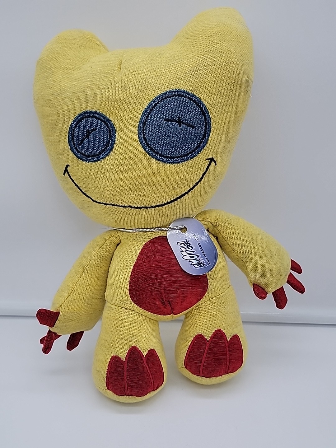 Emotes Collectible Emotional Therapy Support Bubba Happy Monster Plush Toy 12″