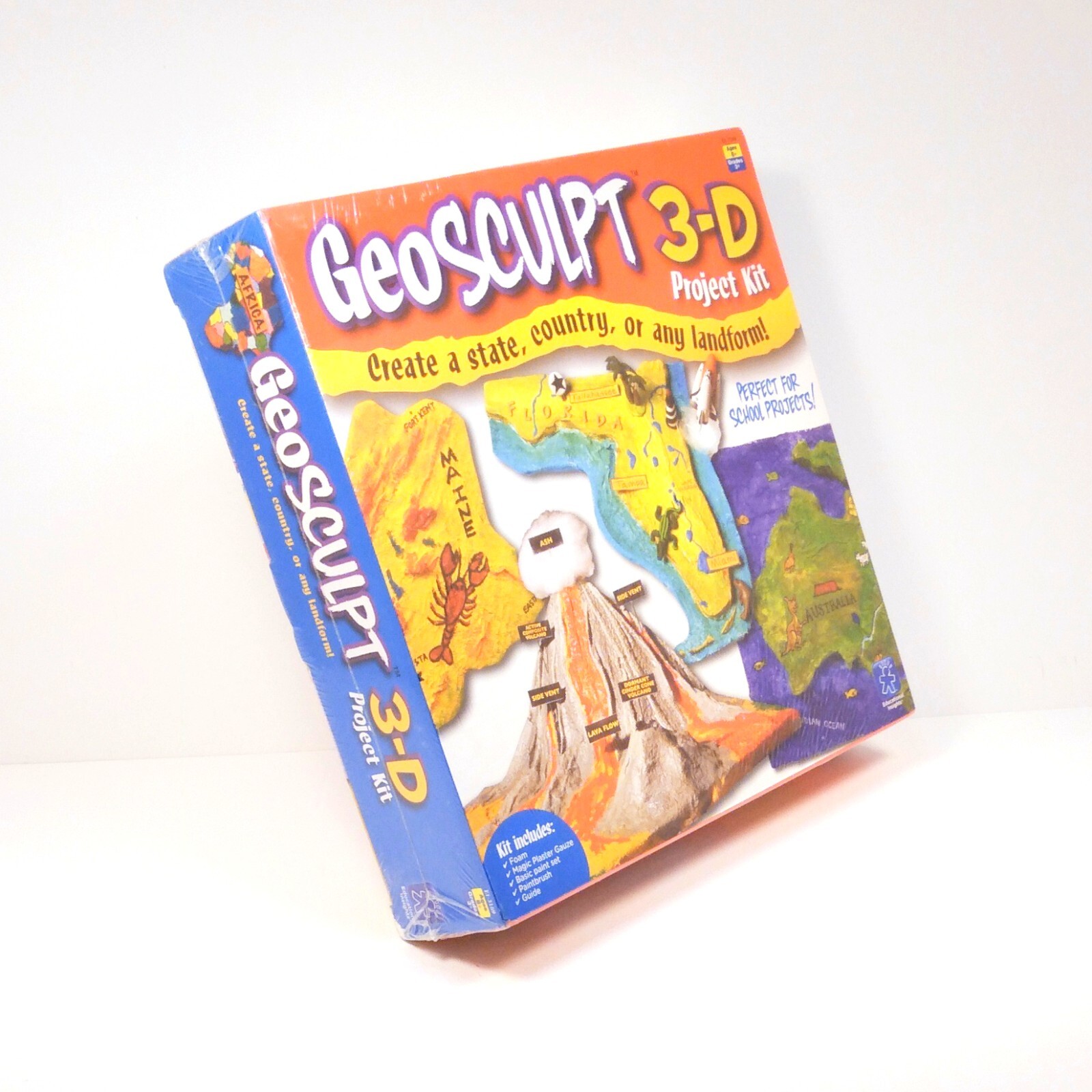GeoSculpt 3-D Project Kit & Vintage Marbling Project Kit – Both Factory Sealed