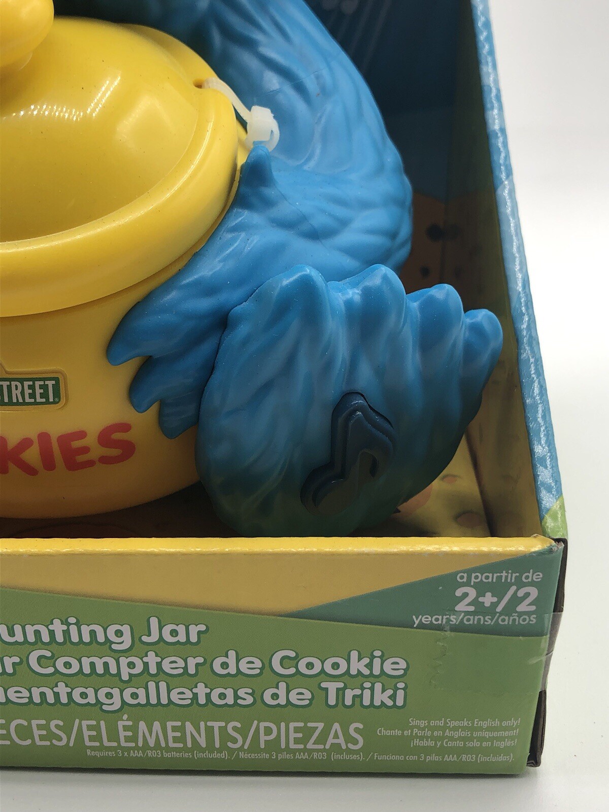Sesame Street Cookie Monster’s Counting Jar Activity Toy +2 Yrs 12 pieces ￼3AAA