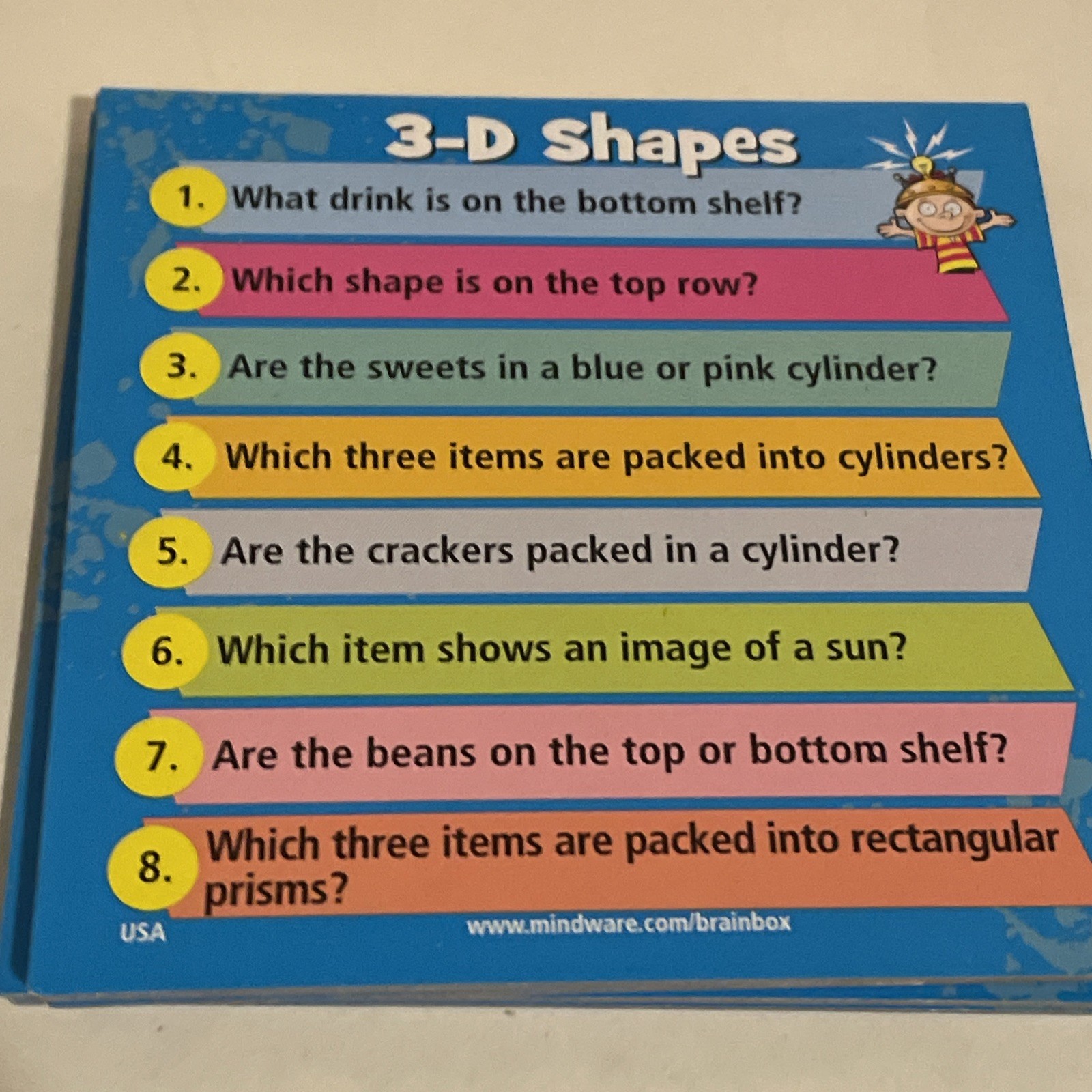 Mindware Brain Box Math age 8+ Replacement Parts