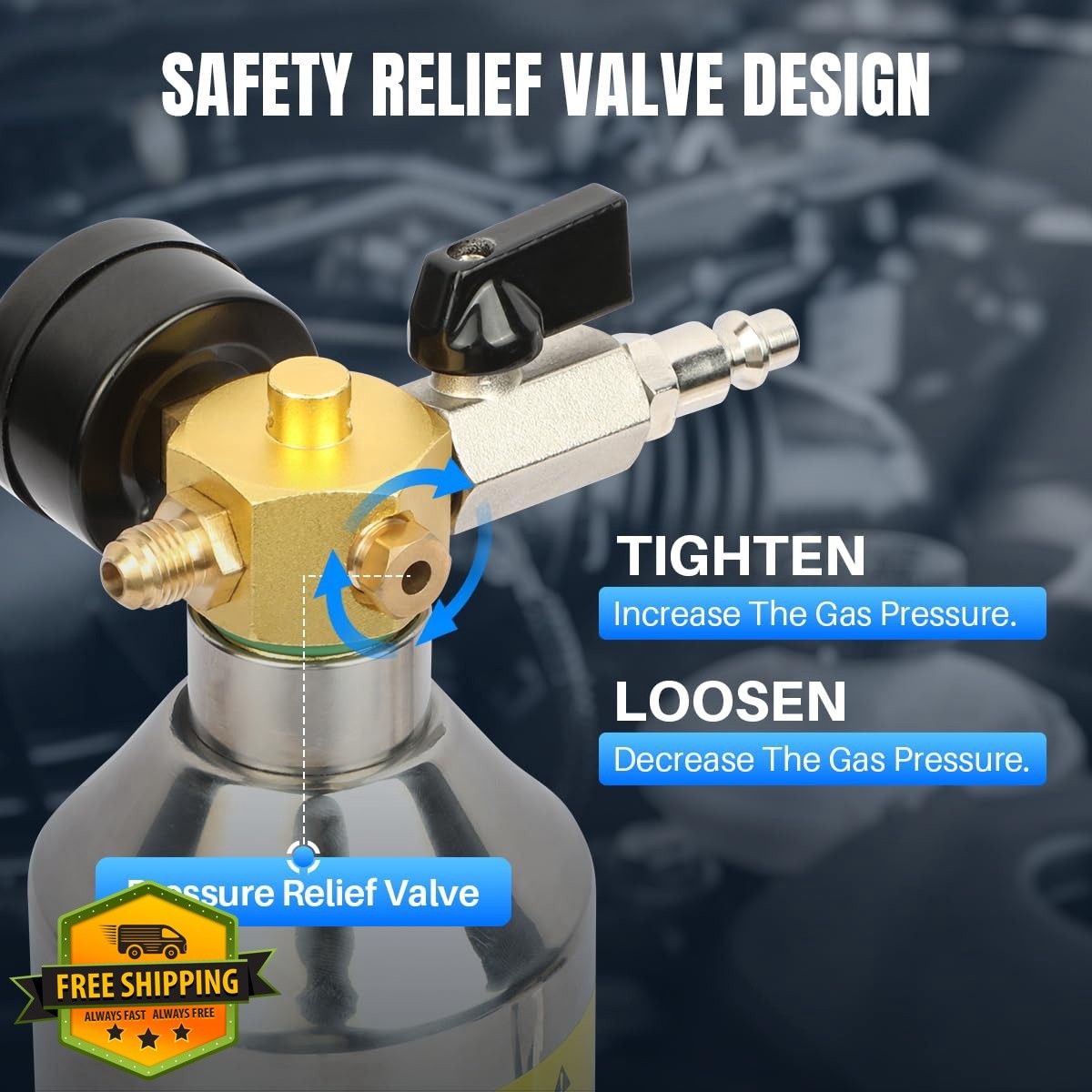 YUANRI AC Flush Kit 1L Stainless Steel R134A R12 R22 R404 R410A