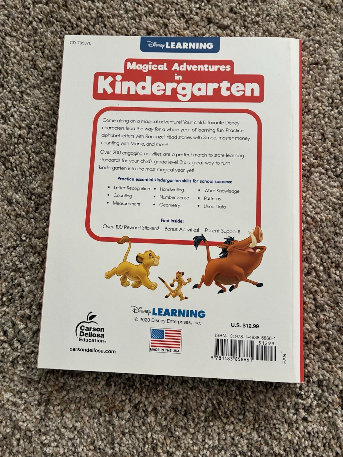 ABC Mouse Workbook Lot Of 4 Ages 3-8 Brand New