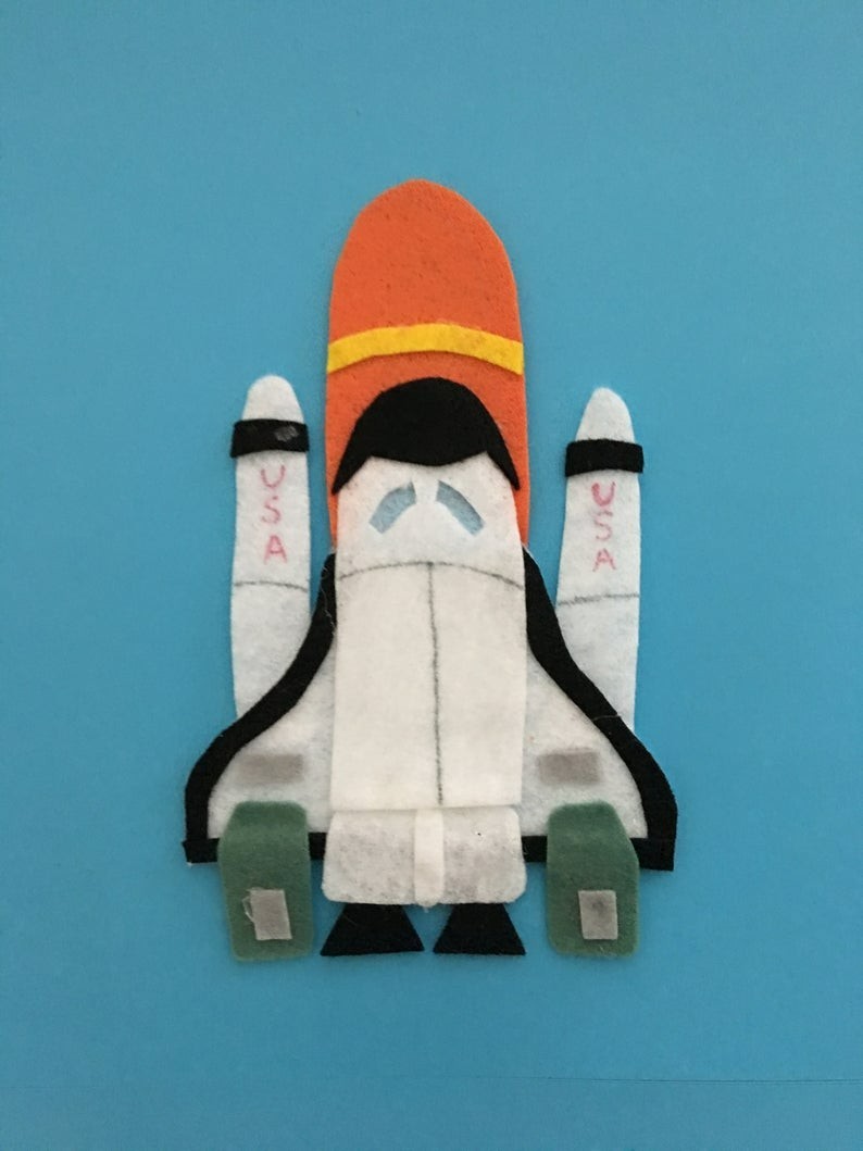Outer Space Felt Set for Flannel or Felt Board Play