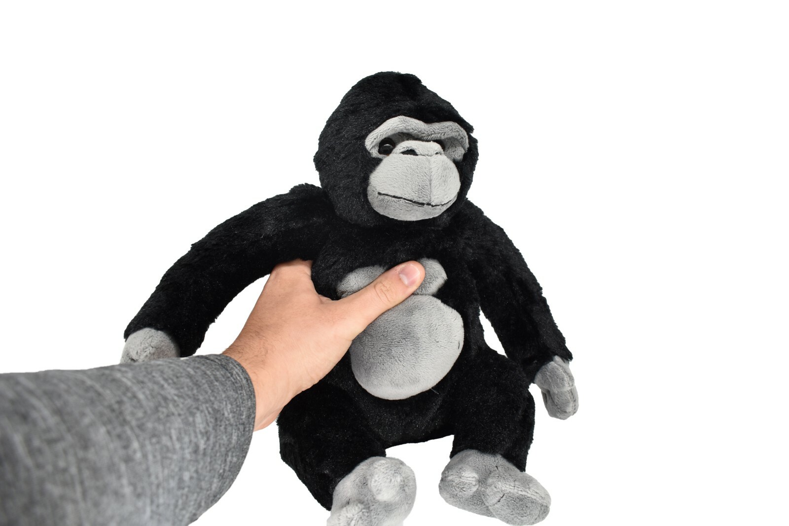Gorilla Silverback Realistic Cute Stuffed African Animal Plush Toy Gift 11″ G006