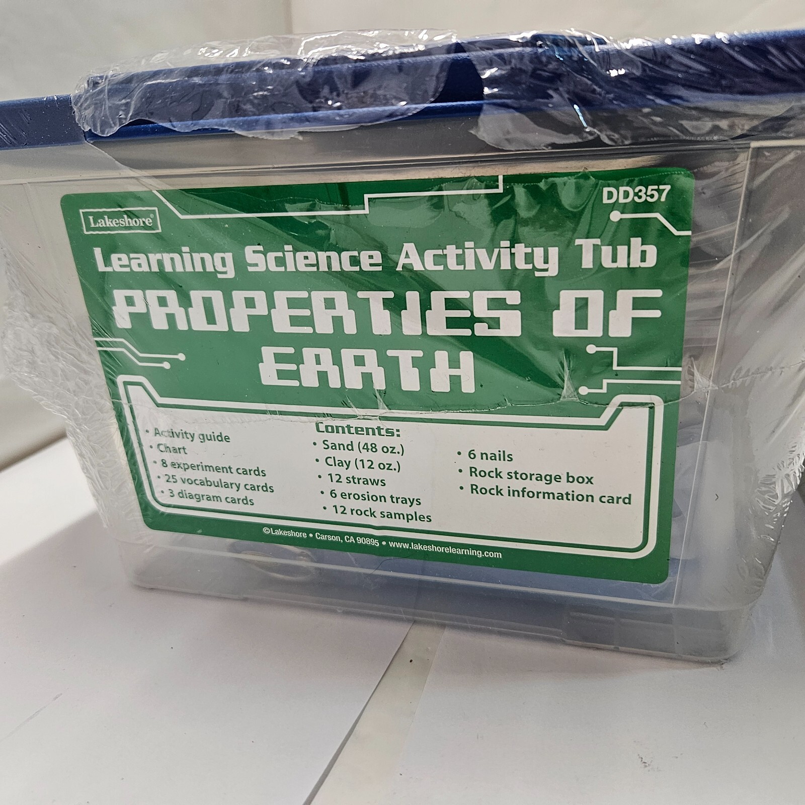 Lakeshore Learning Science Activity Tub Properties Of Earth DD357 Ages 9+