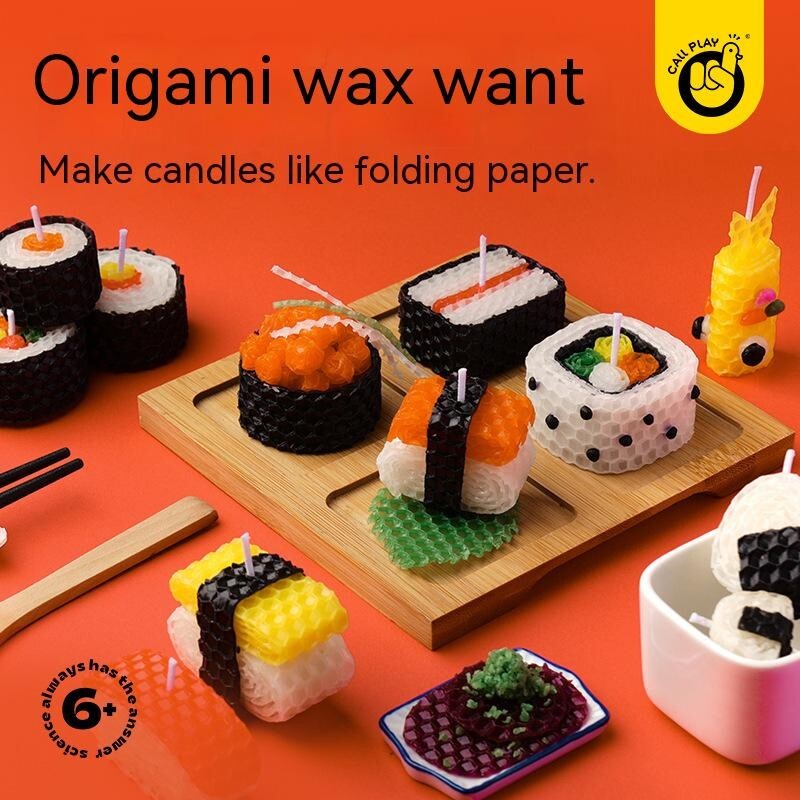 DIY Beeswax Candle Making Kit Colored Creative Wax Craft Educational Toy Gift AU