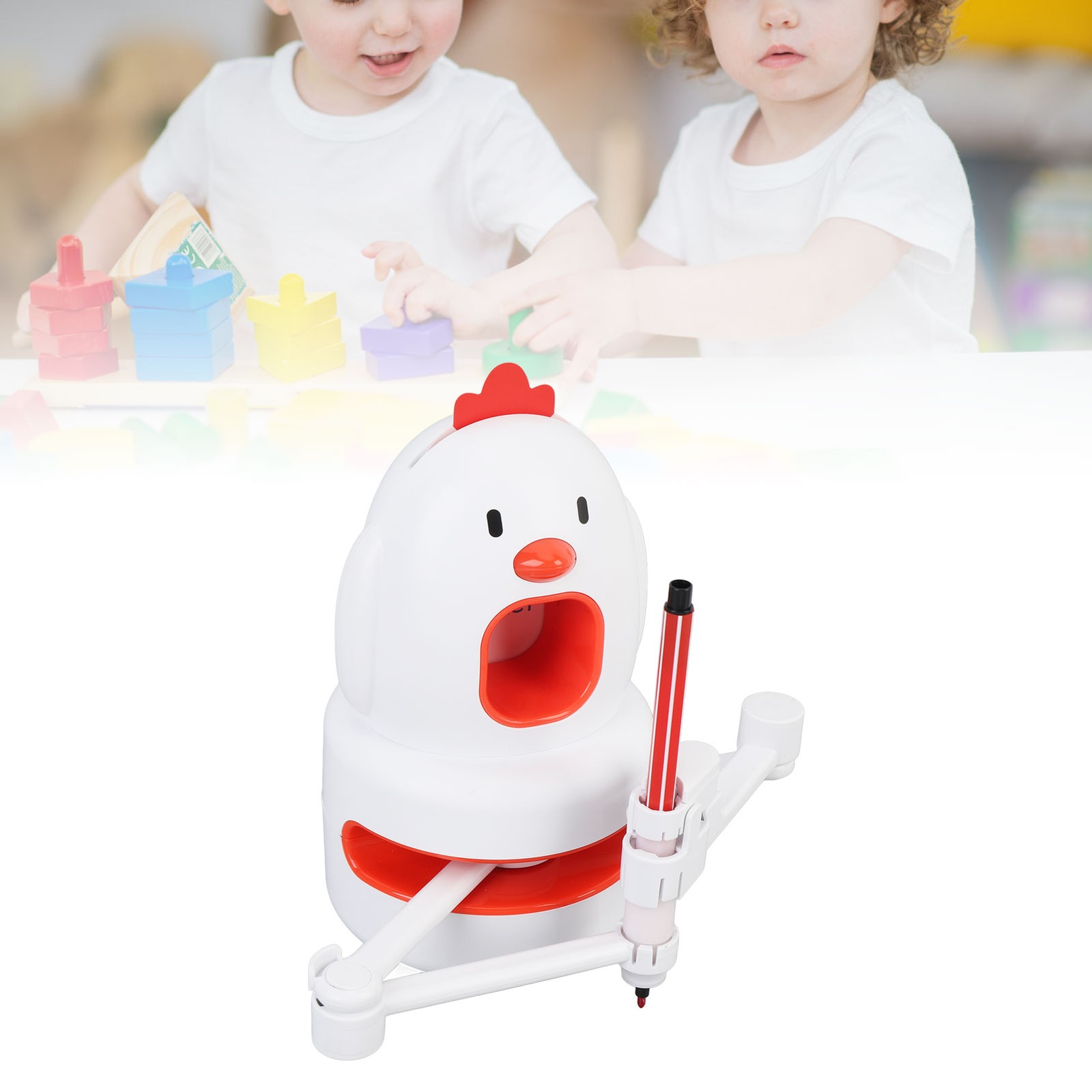 1-Educational Electric Drawing Robot For Kids Enhancing Cognitive Abilities ZLKW