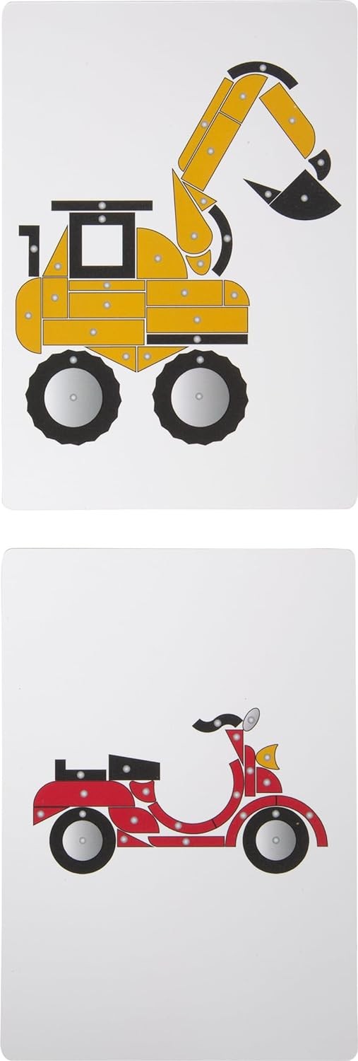 small foot Vehicles of The City Toy, Wood, with Cork Board and Hammer, for Kids