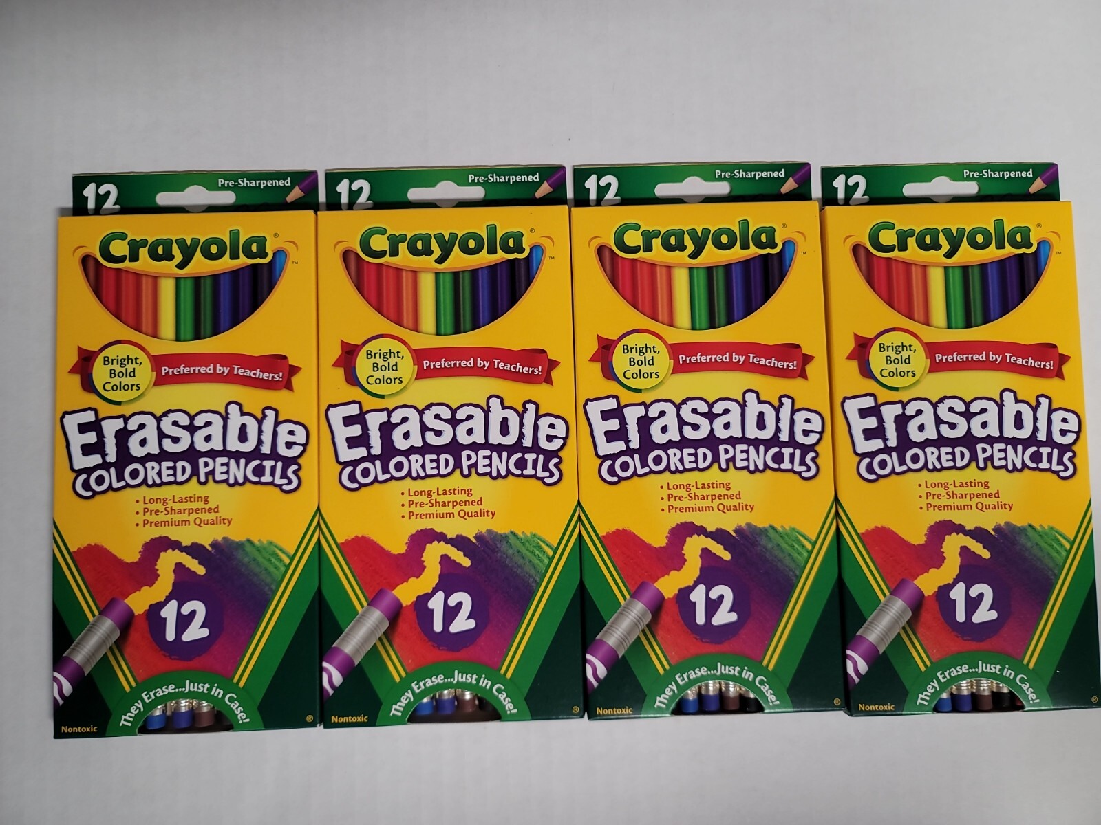 Crayola Erasable Colored Pencils 1 ea (Pack of 4)