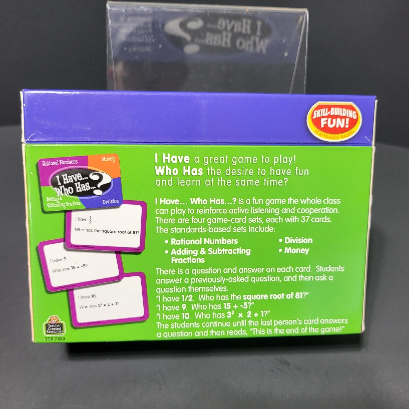 Teacher Created Resources Math I Have Who Has Interactive Game Cards Grades 4-5