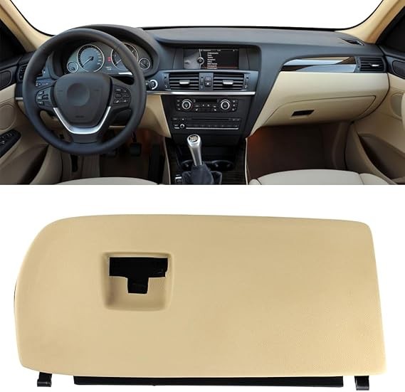 COOL STAR 51166839001 Beige Dash Glove Box Door Cover Lid Compatible with BMW X3