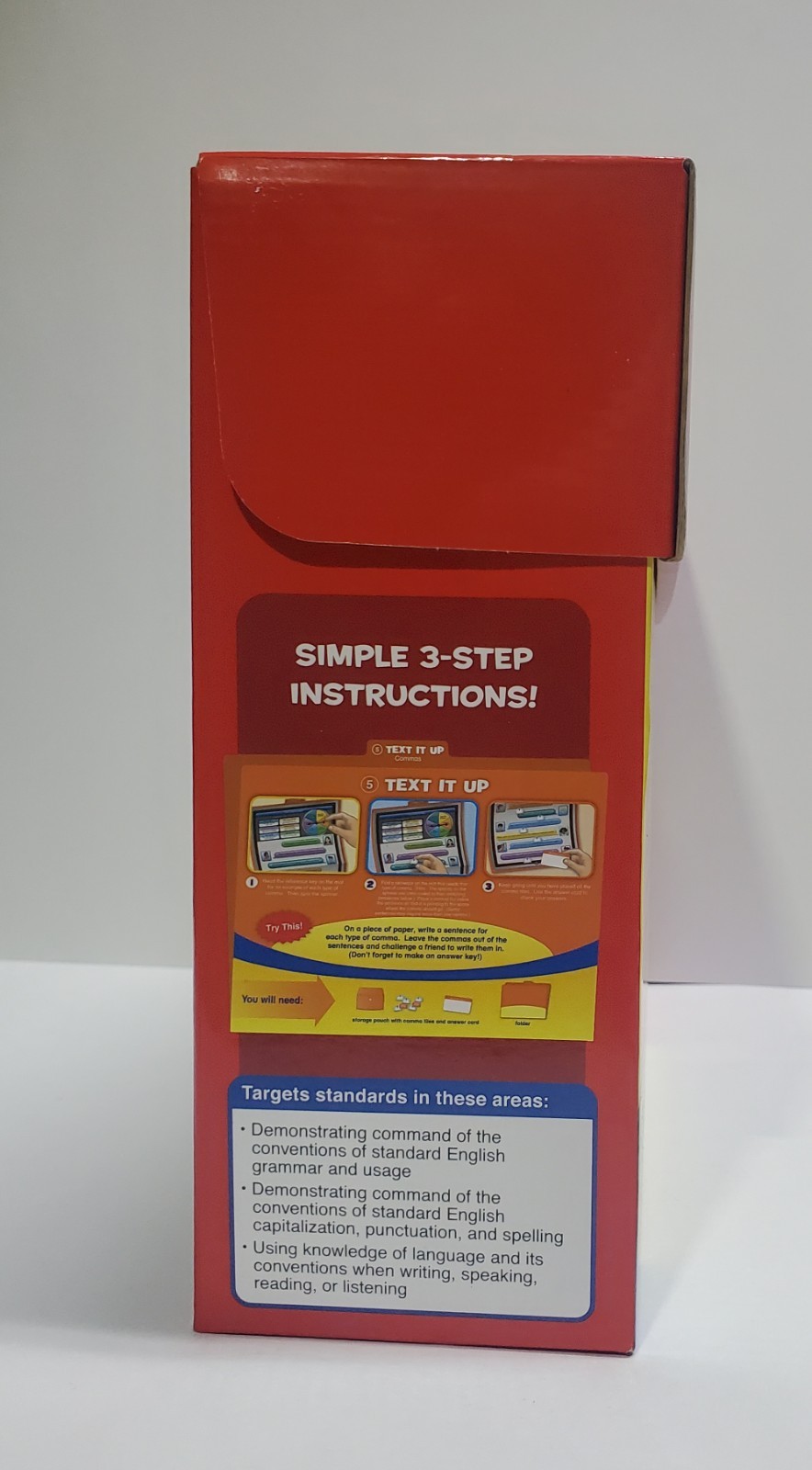 Lakeshore Grammar & Writing Elementary Folder Games Grades 4-5