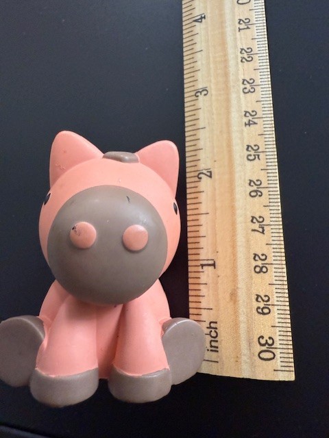 Learning Resources Peekaboo Learning Farm Animal Figure Brown Horse Pony Toy