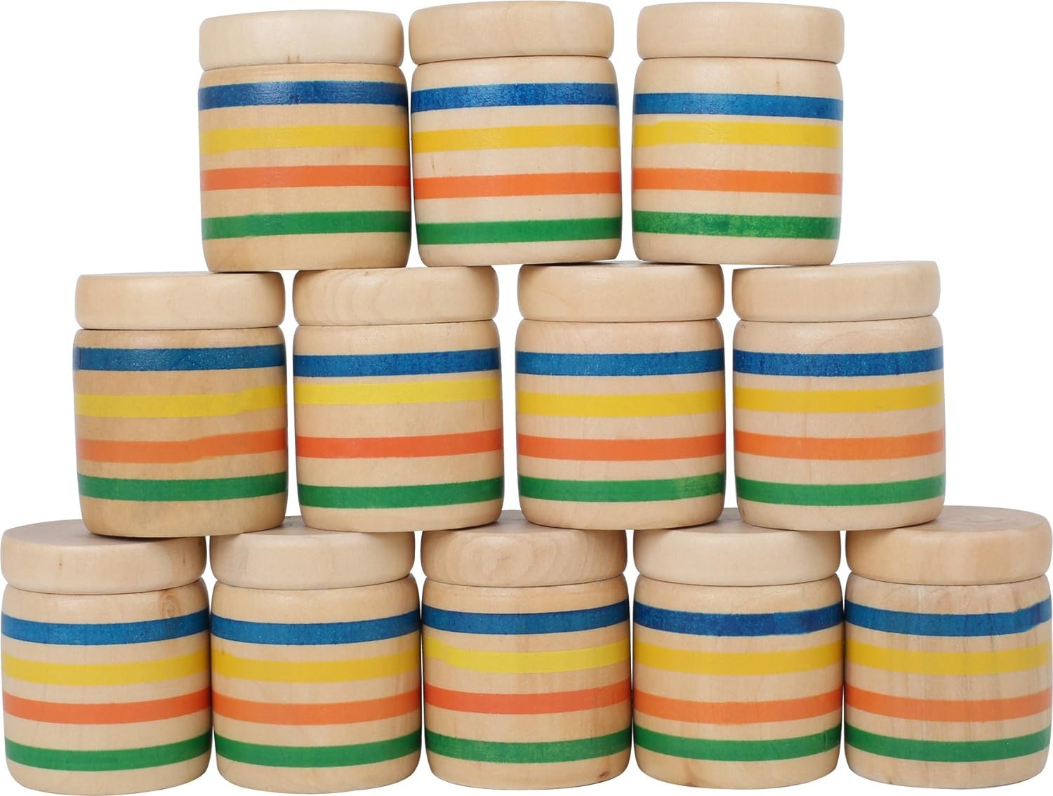 small foot 6766 sensory game “hearing memory” made of wood, 12 wooden boxes, 6 x