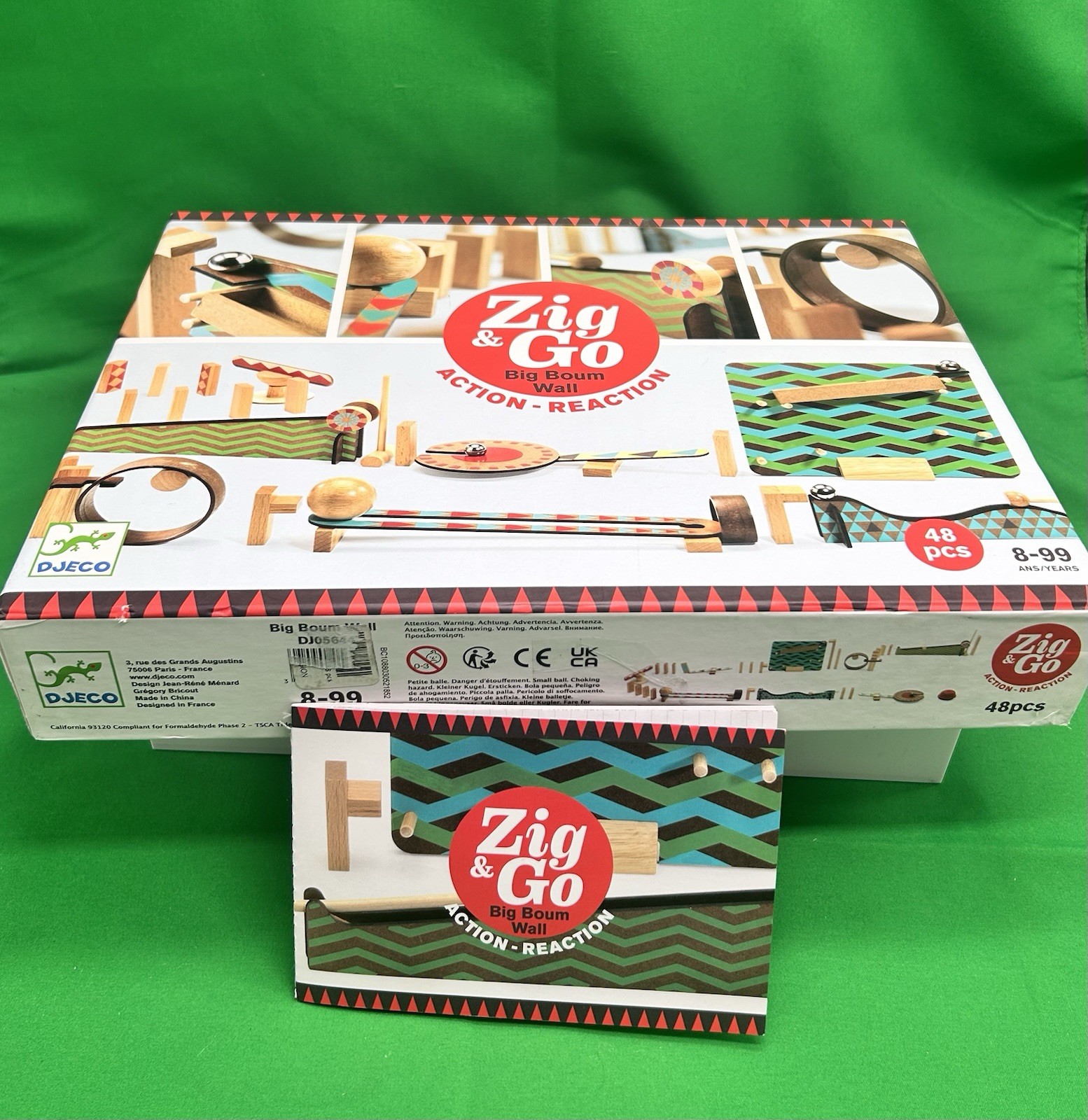 Djeco Zig & Go Construction Set Domino Effect 46/48 Pcs (8+ yrs)