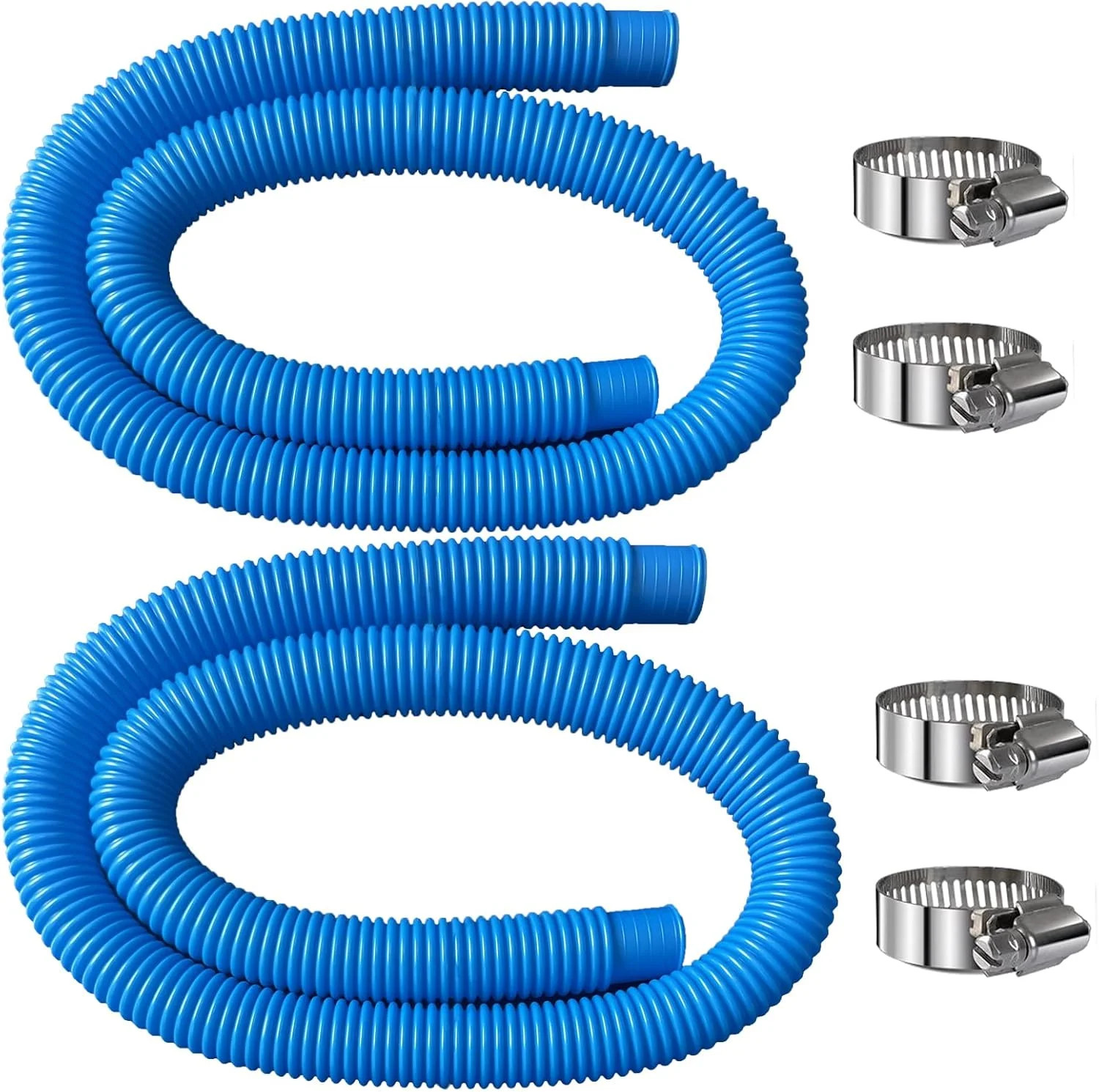 Pool Hoses Pool Pump Replacement Hose, 1.25 x 59 inch Above Ground Pool Hoses Tu