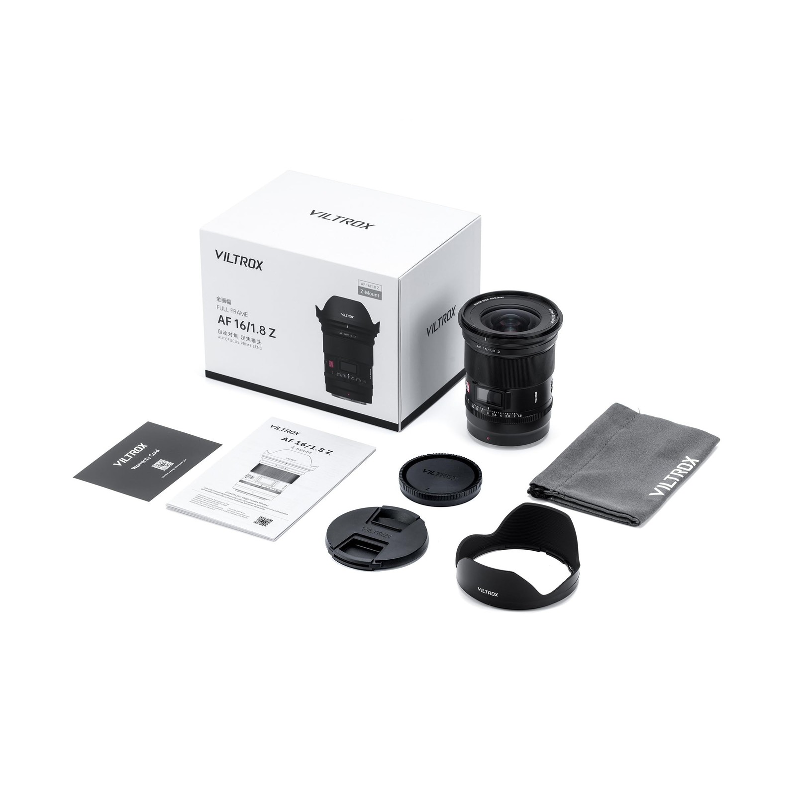 VILTROX AF 16mm F1.8 Z Full Frame Lens for Nikon Z-Mount, AF 16mm F/1.8 Z wit…