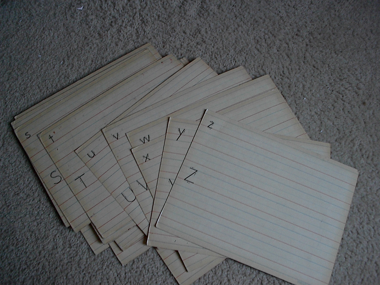 Vintage Zaner-Bloser Hidden Pictures Alpha Pix HANDWRITING 26 reusable cards