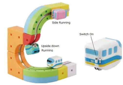 Sun Smile Rail Cube Deluxe Set Educational Construction Toy New Factory Sealed