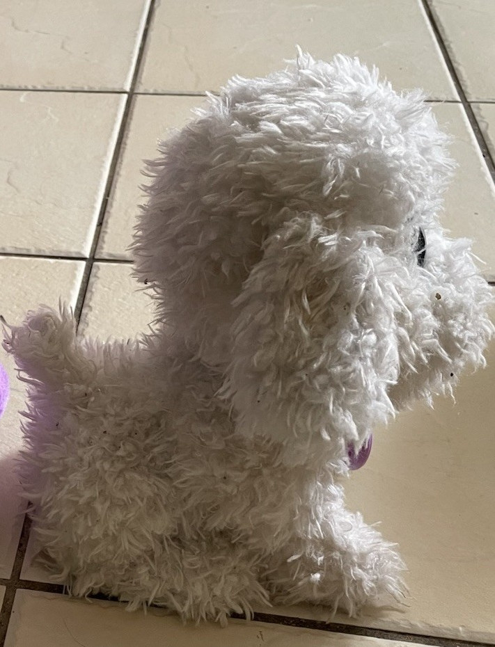 Fur Real Friends Poppy Jumpin’ Poodle Interactive White Dog