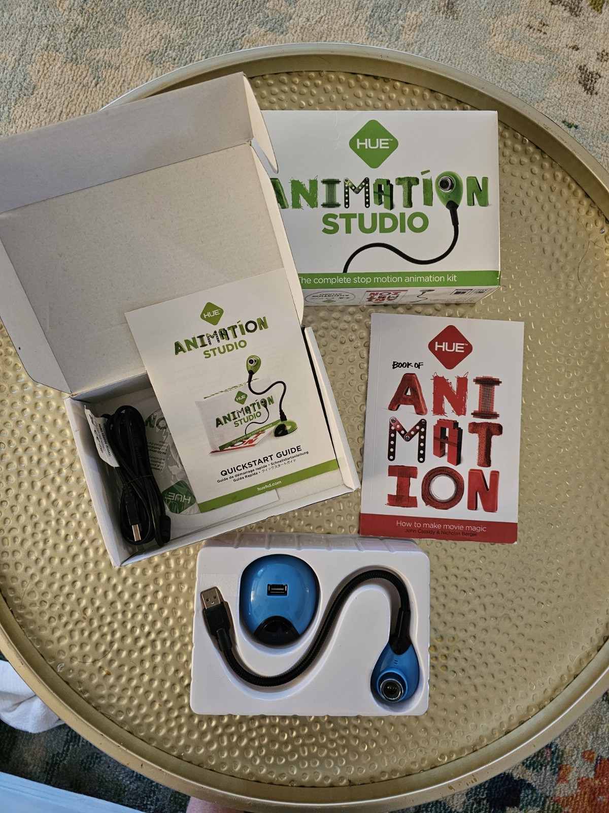 HUE Animation Studio Complete Stop Motion Animation Kit with Blue Camera
