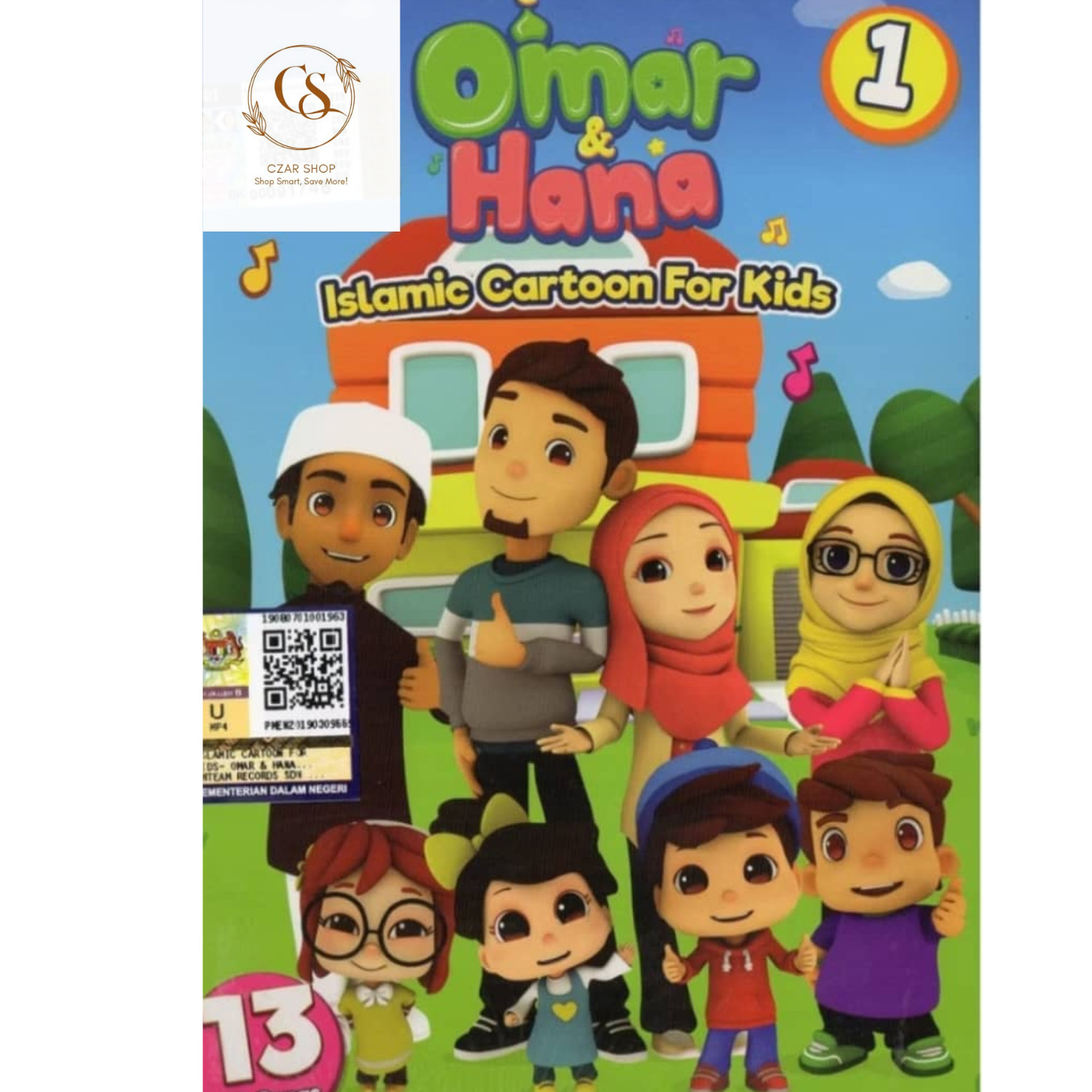 Omar & Hana DVD Islamic Cartoon For Kids Song Children Kids English Video Music