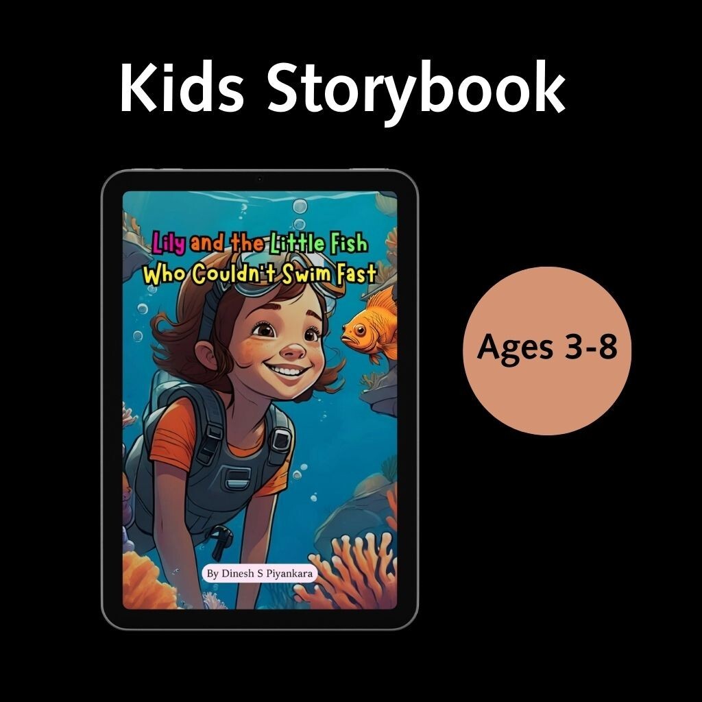 Lily and the Little Fish Who Couldn’t Swim Fast – Digital Download- Ages 3-8