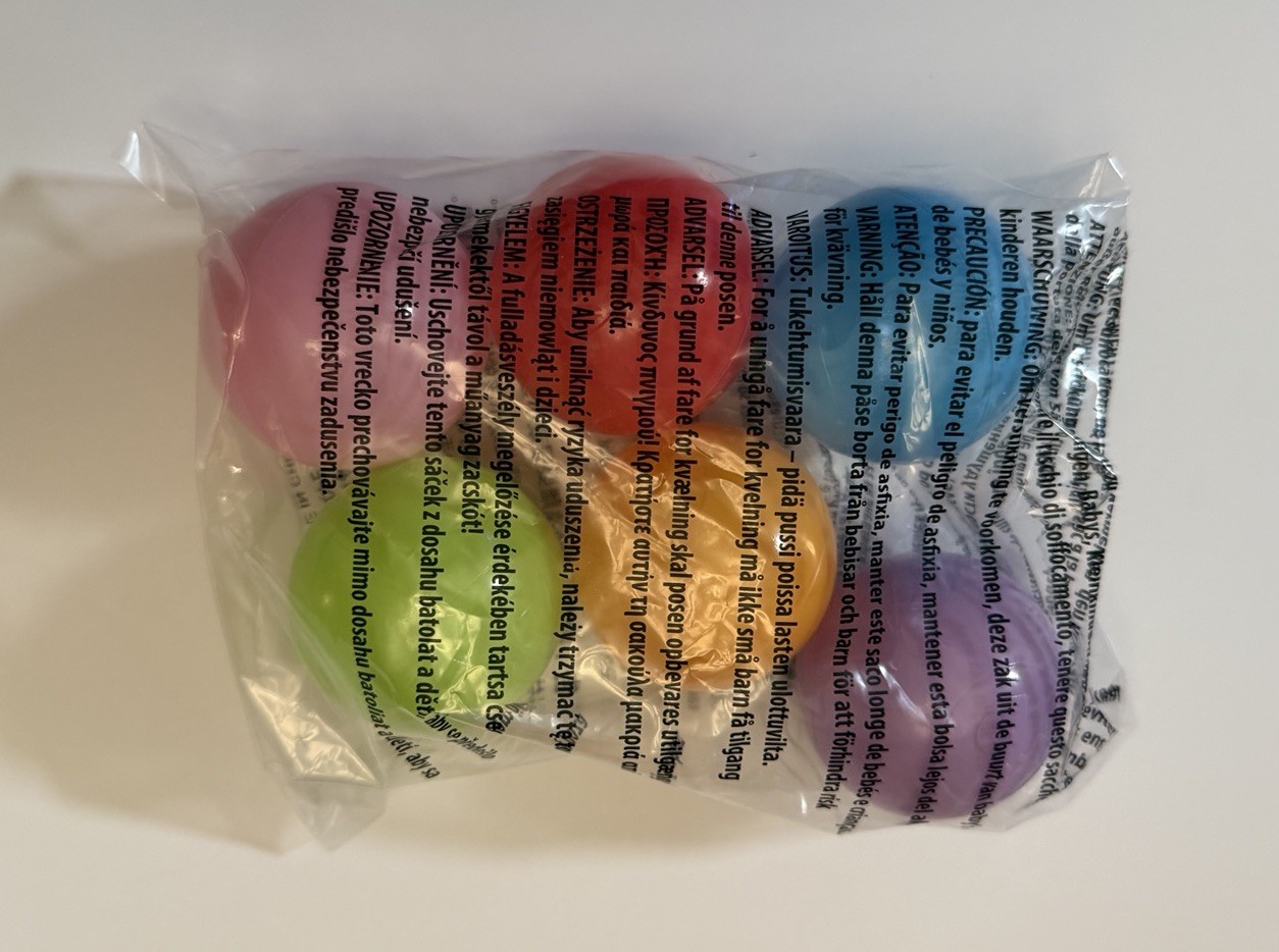 New! Fisher-Price Go Baby Go Poppity Pop Musical Dino Replacement Balls x6