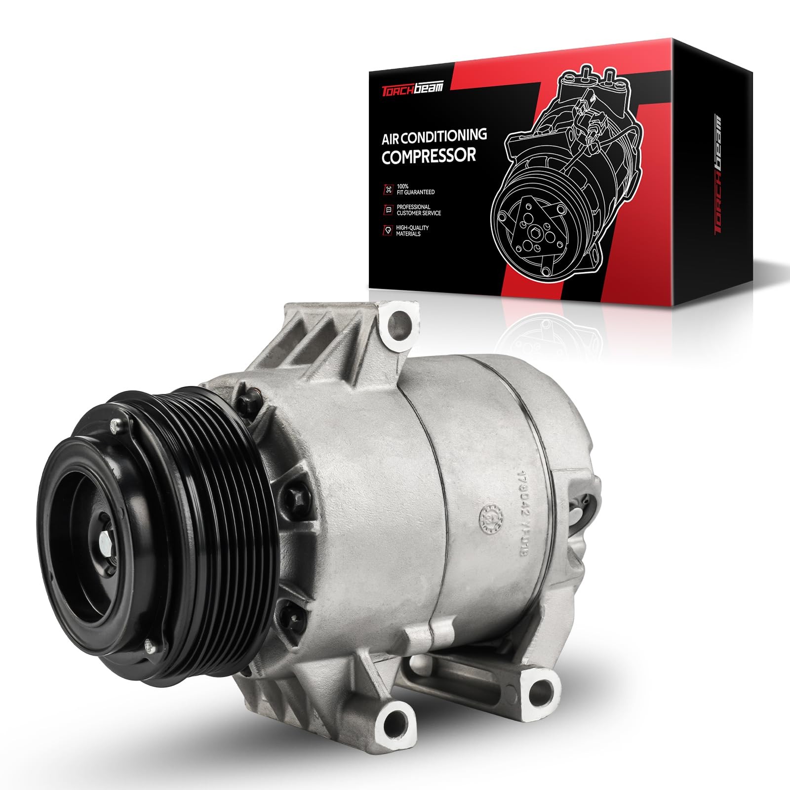 Torchbeam AC Compressor with Clutch Fit for Chevrolet Malibu 2004-2006 3.5L, …