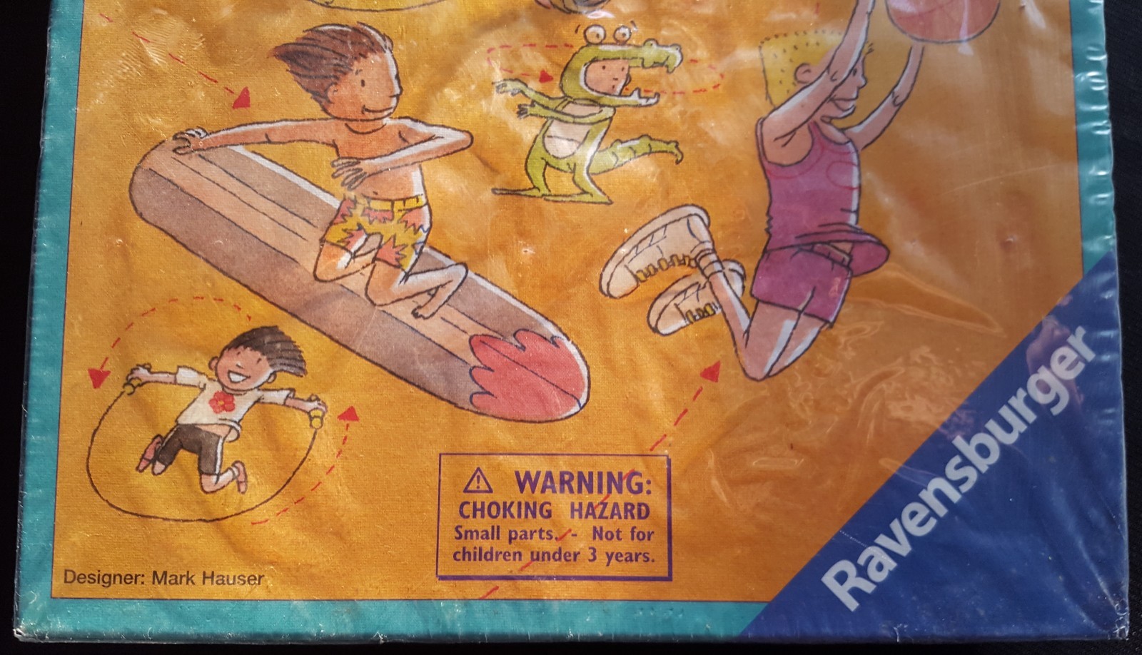 GET UP AND GO! DON’T JUST SIT THERE…PLAY VINTAGE GAME BY RAVENSBURGER – NEW