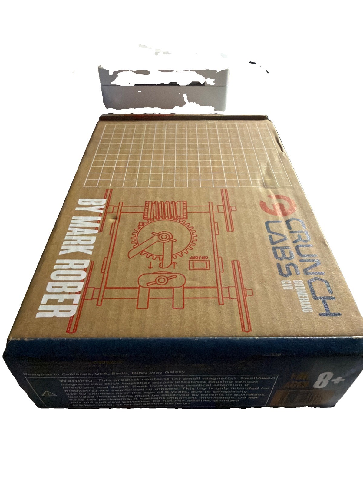 CrunchLabs Boomerang Car by Mark Rober STEM Engineering Kit Complete in Original