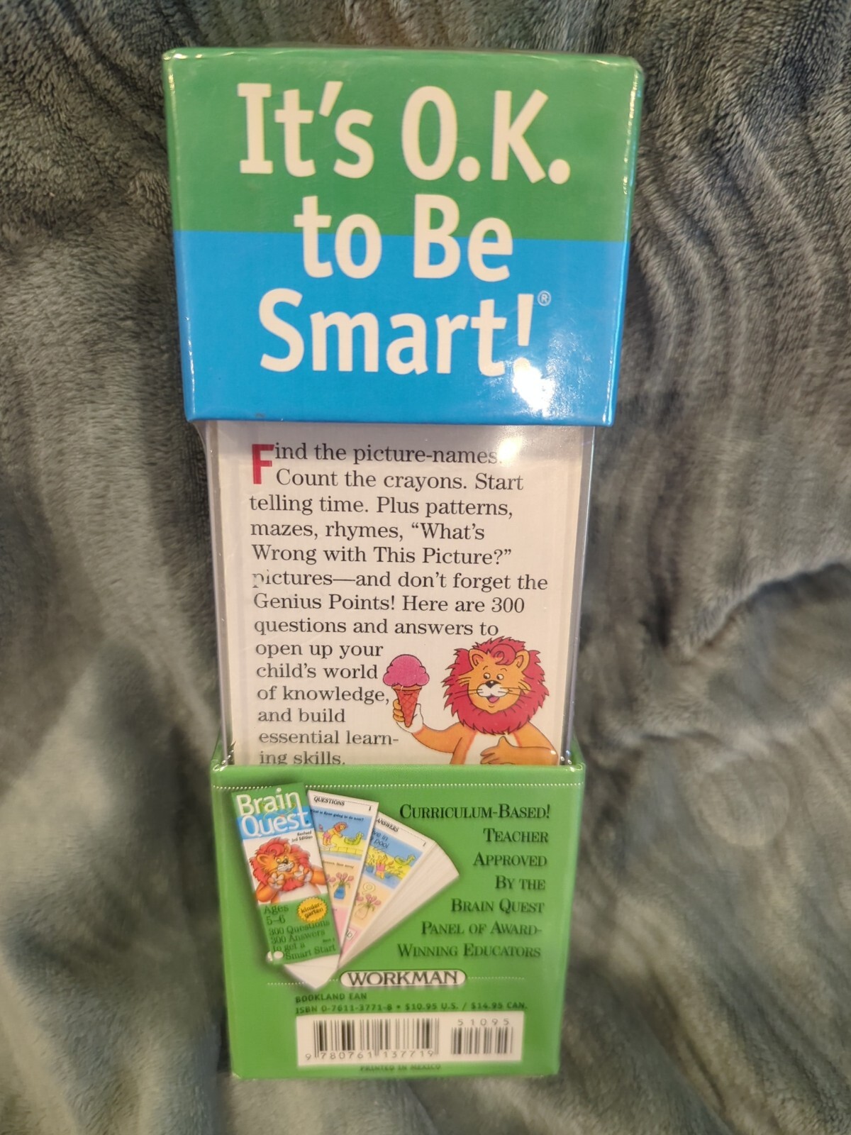 Brain Quest Kindergarten Revised 3rd Edition Ages 5-6 300 Questions Smart Start
