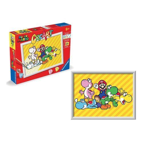 CREART Super Mario Ravensburger Creative Painting Game 23888