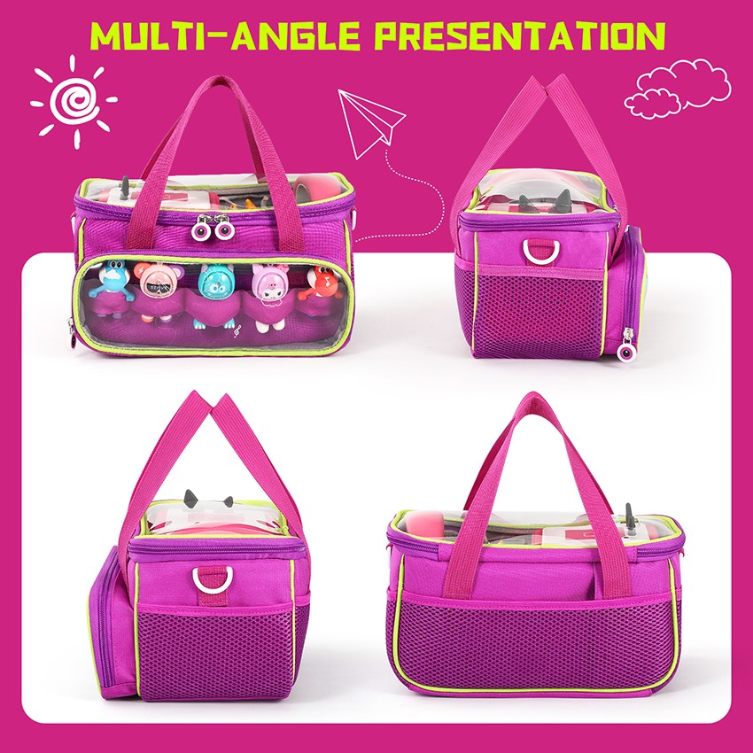 Transparent Lid Storage Bag Carrying Casefor TONIEBOX Starter Set
