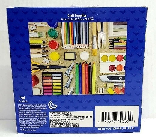500pc PUZZLE JIGSAW 2 DESIGNS MULTI-COLOR PENS OR CRAFT SUPPLIES NEW