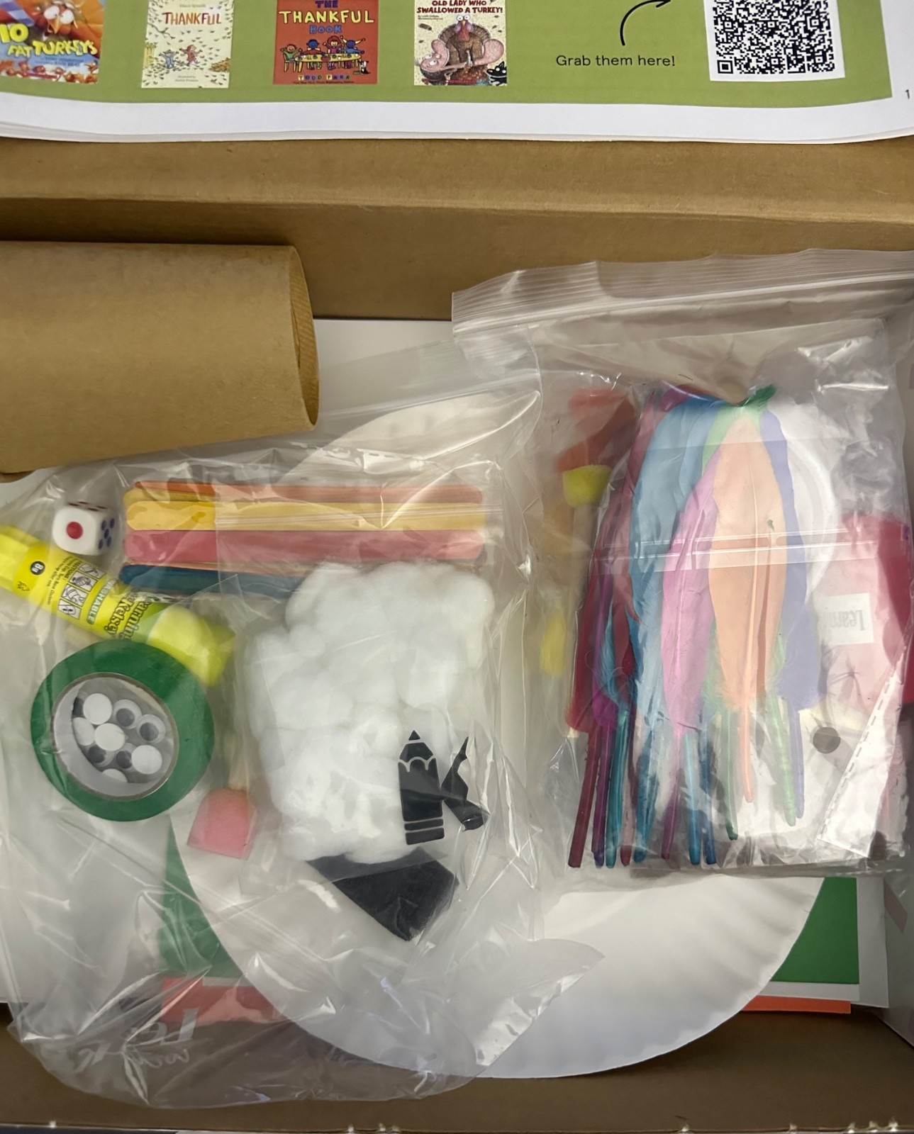 learning With Kelsey November Preschool Box Open Never Used