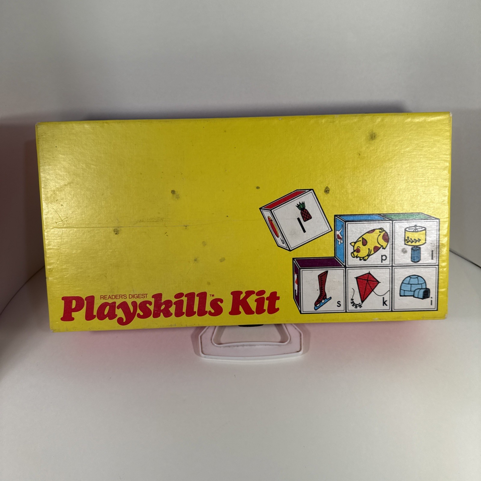 1972 Reader’s Digest PlaySkills Block Kit & Floor Games – Incomplete