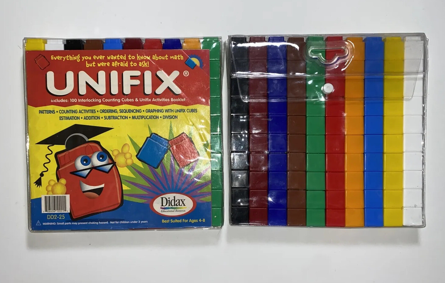 Two VTG Sets of Unifix Counting Cubes by Didax