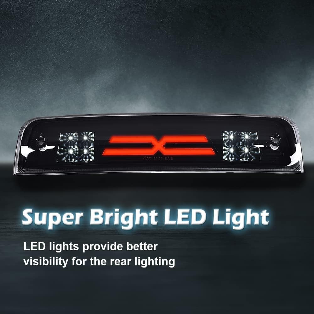 PIT66 LED Bar 3rd Brake Light, Compatible with 2009-2017 Dodge Ram 1500 2500