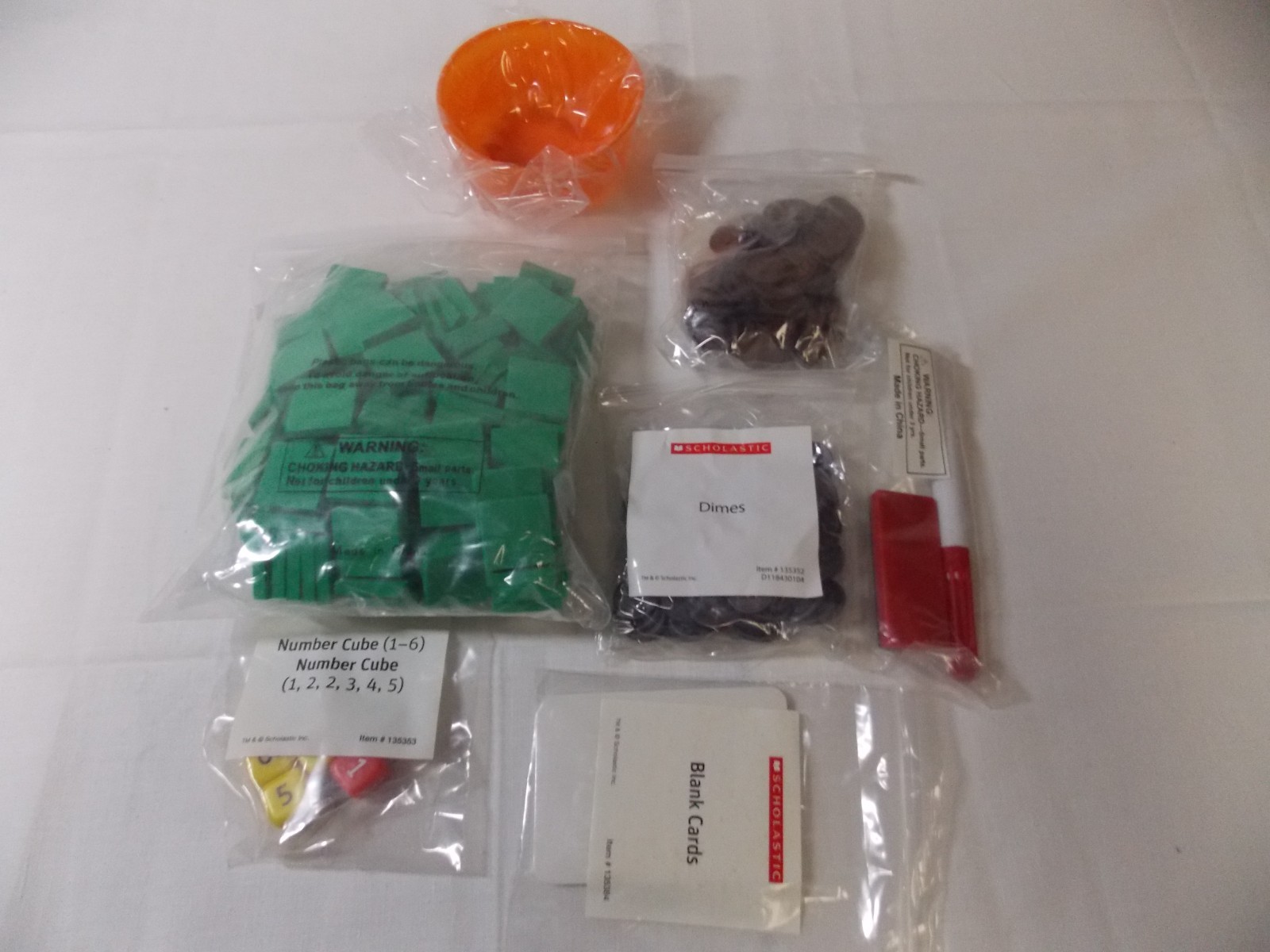 NEW Scholastic Do the Math Division A Teacher Demonstration Materials
