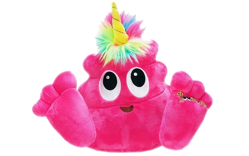 Pile of Poo 💩 + Unicorn 🦄 = Poonicorn! Plushiez Plush Emoji — You Choose!