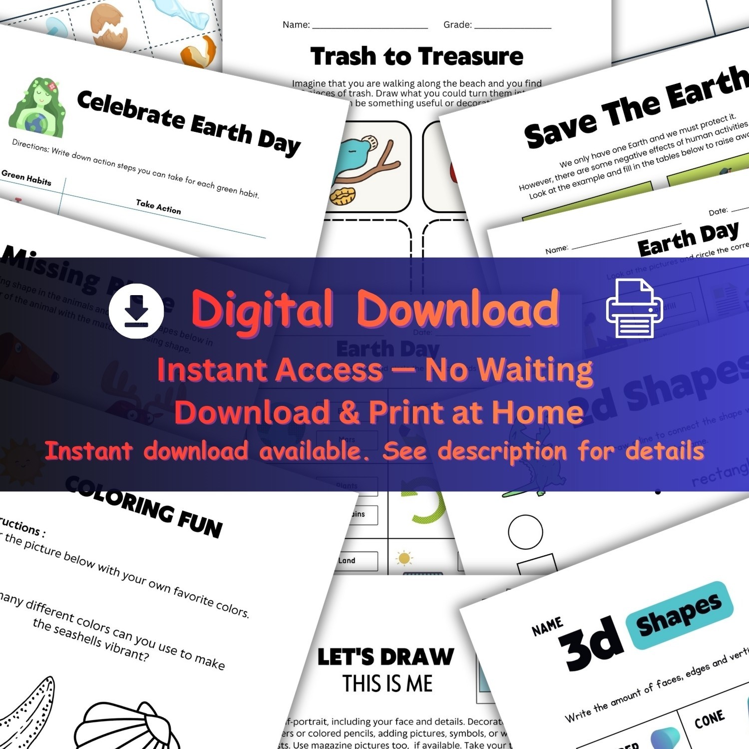 Early Finishers Activity Book for Kids | Printable Worksheets