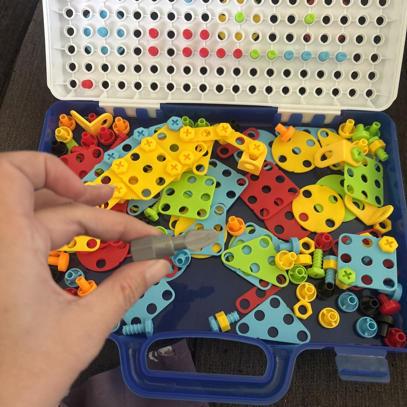Occupational Therapy Fine Motor Skills Build Erect 179 Piece Case Incomplete