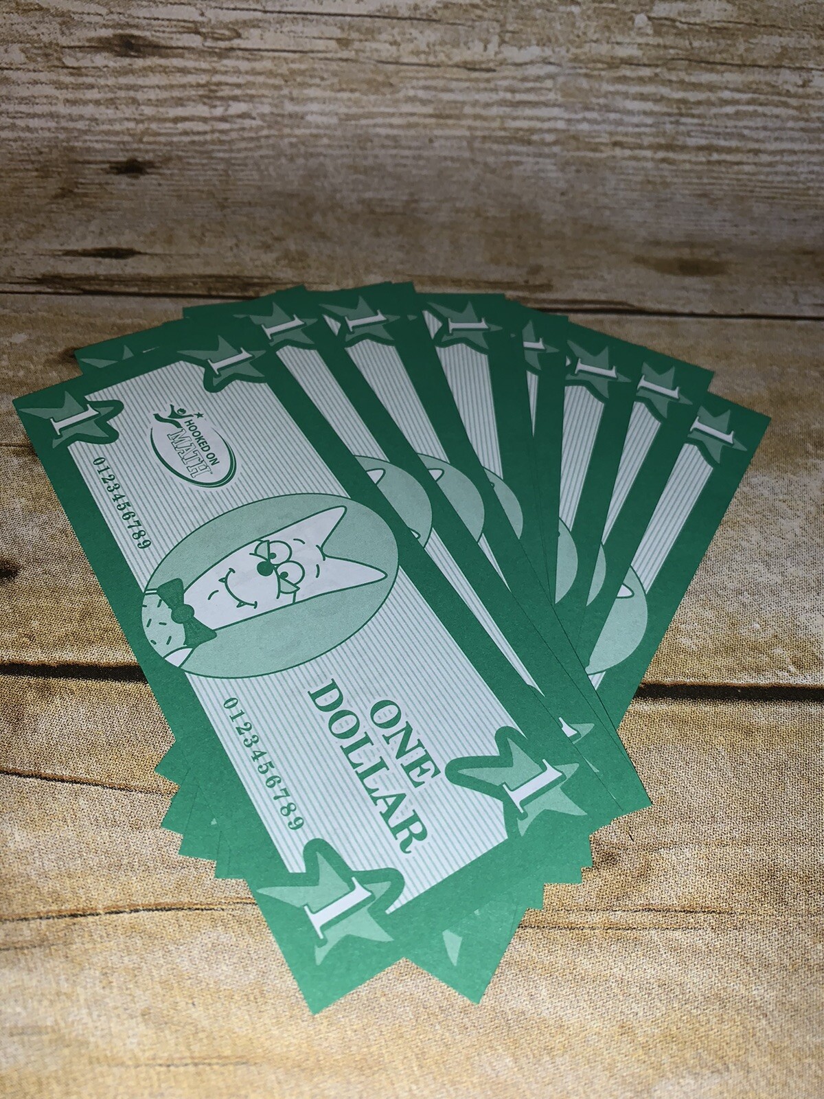 Hooked on Math Addition Subtraction Replacement Play Money Coins & Bills