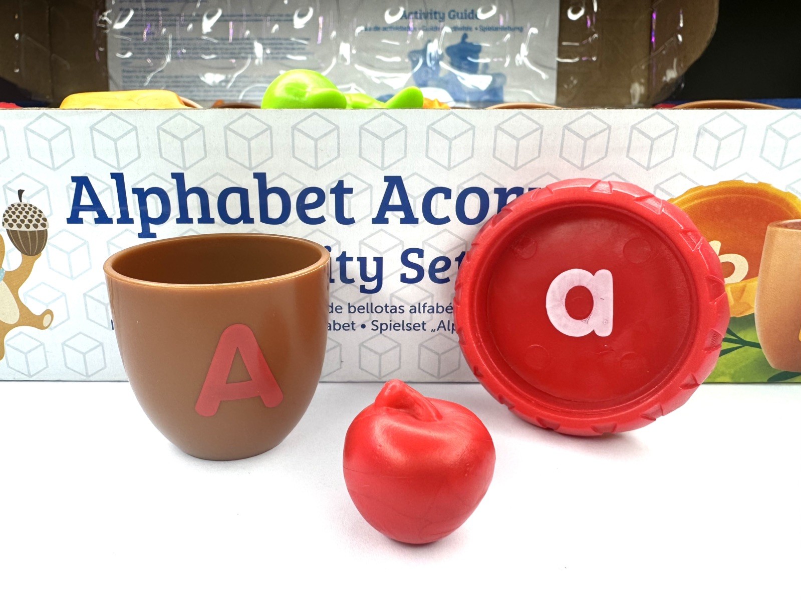Learning Resources Alphabet Acorns Activity Set Letter Recognition Homeschool