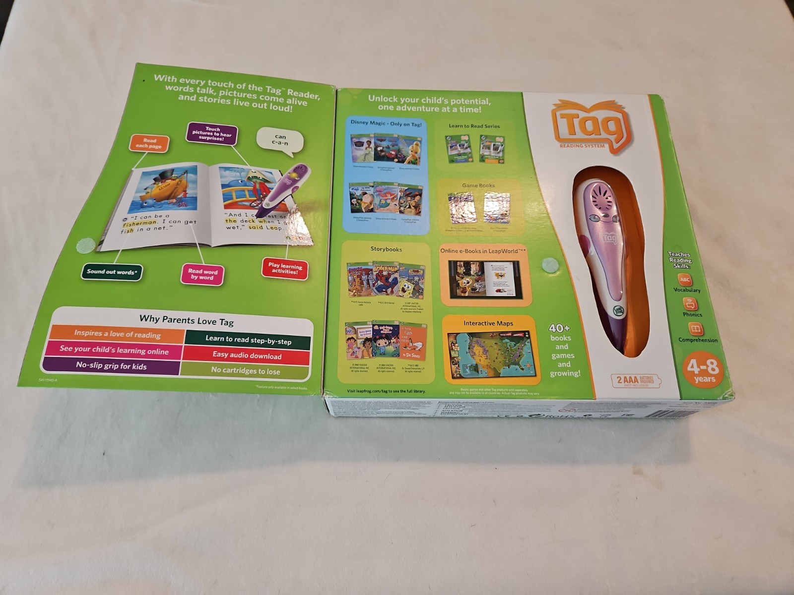 LeapFrog Tag Reading System Purple Pink Stylus ~ Brand NEW