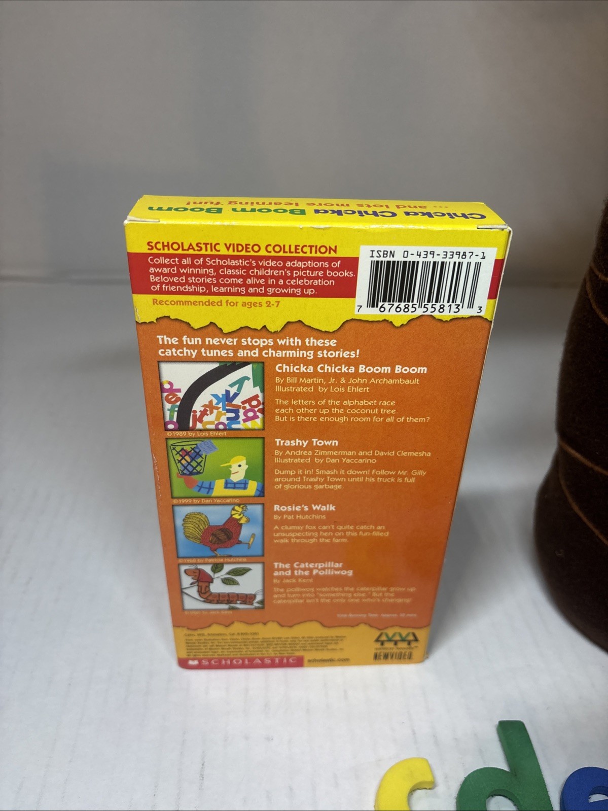 Chicka Chicka Boom Boom Tree Classroom Activity Lakeshore With Letters + VHS